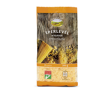 Aldi 8 tojásos eperlevél száraztészta